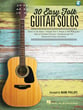 30 Easy Folk Guitar Solos Guitar and Fretted sheet music cover